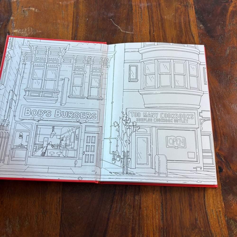 The Bobs Burgers Burger Book Real Recipes for Joke Burgers Hardcover - Picture 2 of 8